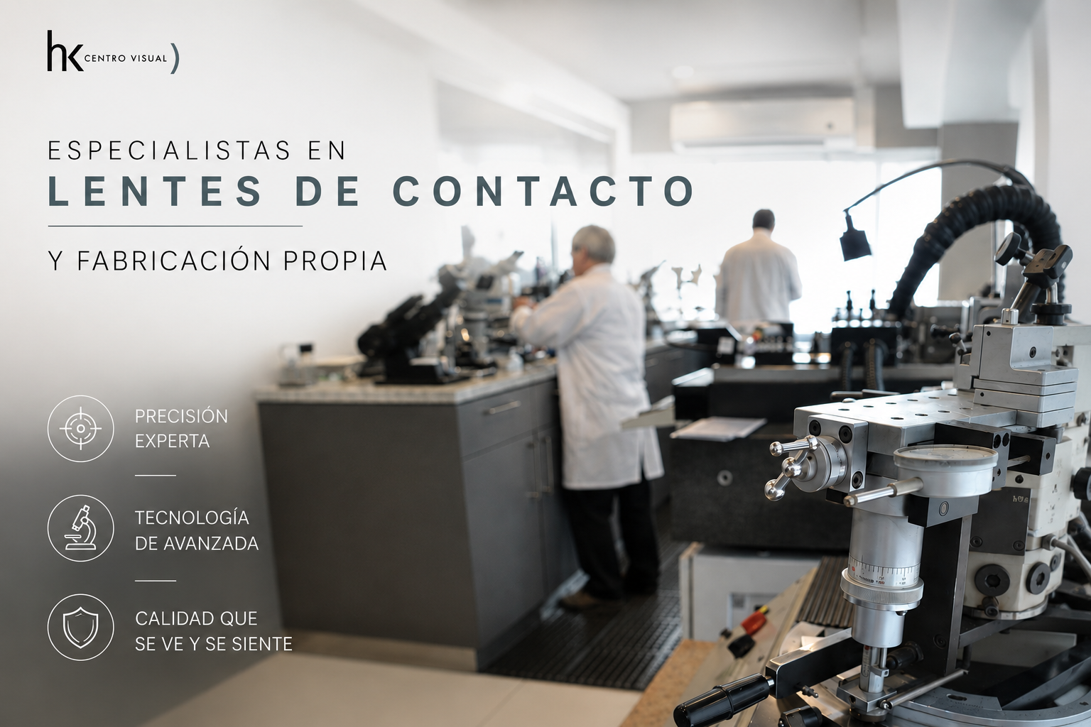 Laboratorio propio de fabricación